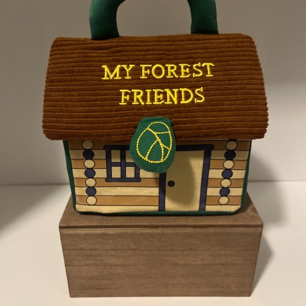 My Forest Friends House Soft Plush 8"x7"x4"
